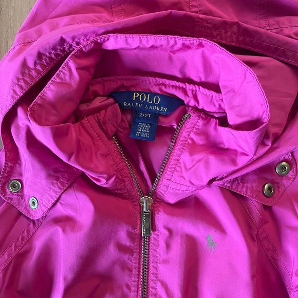 Ralph Lauren Pink Kids Lightweight Jacket, size 2T - Picture 3 of 4